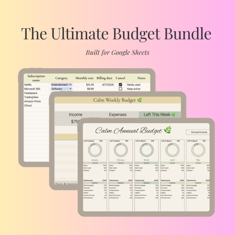 The Ultimate Budget Bundle