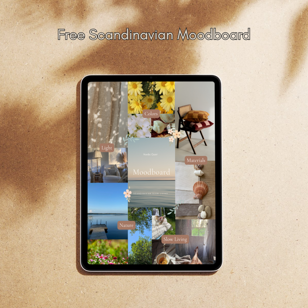 Free Scandinavian cottage moodboard by Nordic Quiet